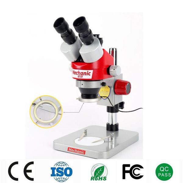 

power tool sets 7x-45x simul-focal trinocular microscope zoom stereo r75t-b1 r75s auxiliary objective lens pcb soldering phone repair