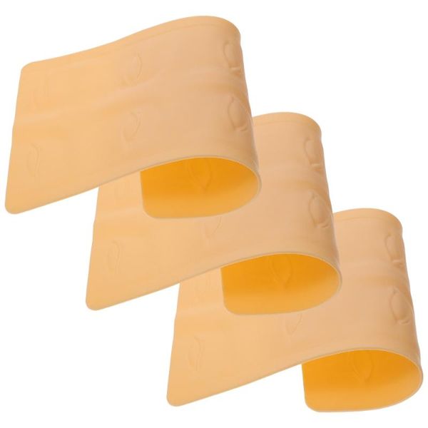 

tattoo needles 3pcs silicone microblading practicing skin simulation sheets