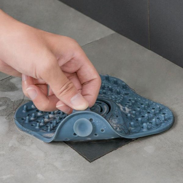 

other bath & toilet supplies anti-blocking hair catcher ser plug trap shower floor drain covers sink strainer filter tpr bathroom kitche