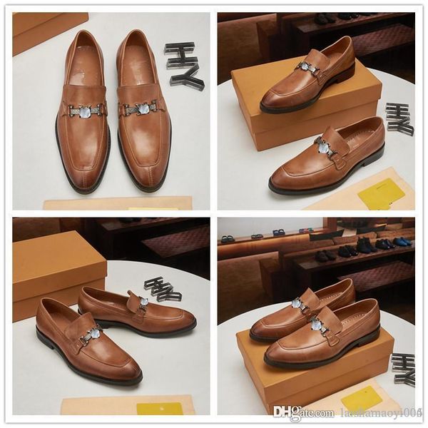 

a4  model l formal shoes luxurygenuine leather oxford shoes for men black 2021 crocodile dress wedding laces brogues size 38-45