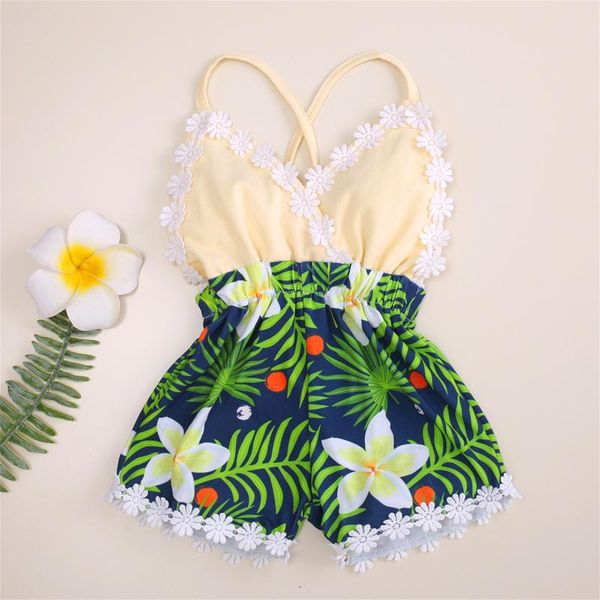 

jumpsuits 3m-4y toddler kids suspender shorts overalls for girl summer baby girls short pants casual romper child, Blue