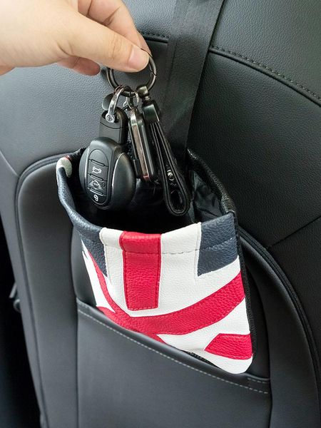 

min car storage box cooper change card bag countryman modified hanging x1 organizer