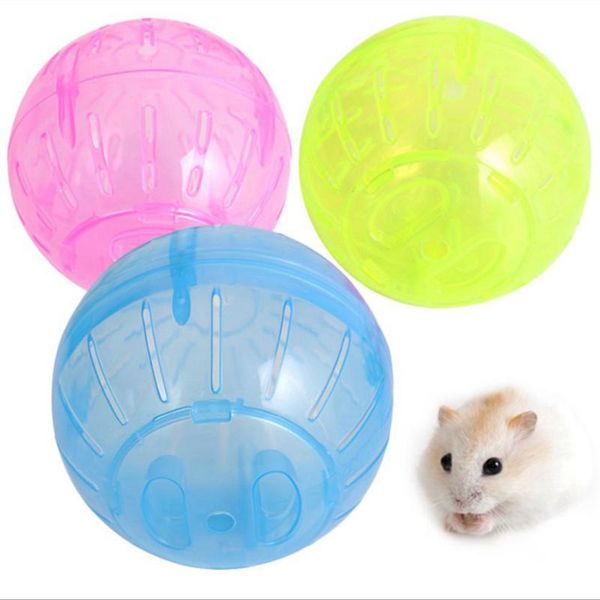 

random color hamster ball clear plastic safe sturdy exercise transparent toy for small pet animal supplies