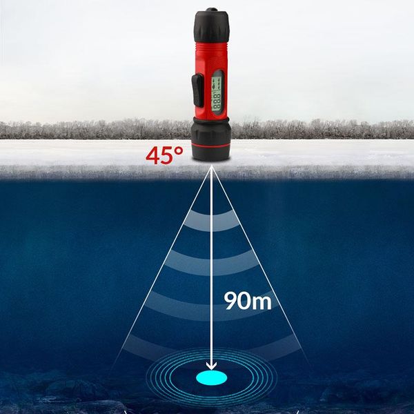 

fish finder ice fishing fishfinder digital handle sonar for portable sounder waterproof sensor