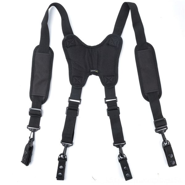 

Ydae combat suspenders readiness harness h-type tactical sling equipmentsuspenders combat readiness harness h-type tactical sling equipment, Black;white