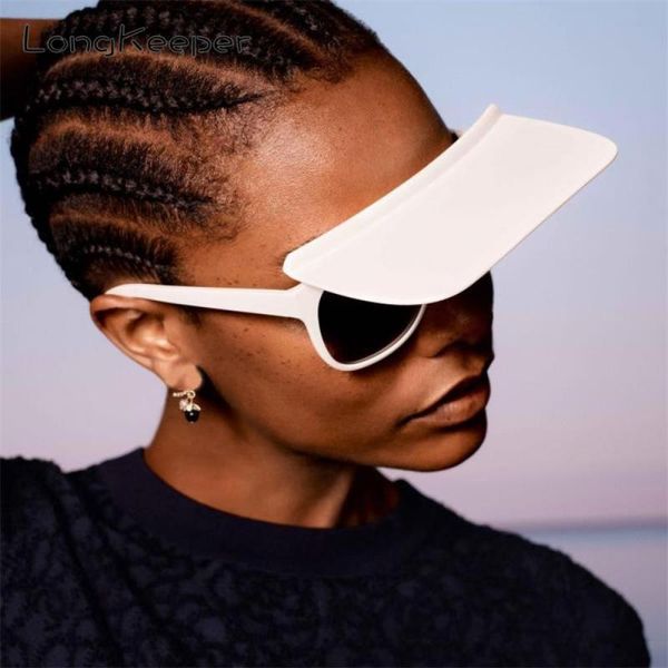 

sunglasses fashion square flip up 2021 women men oversized shades glasses designer personality eyewear uv400, White;black