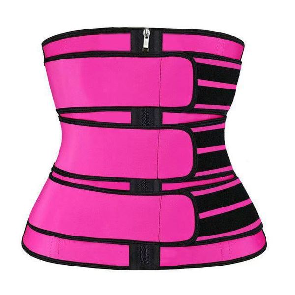 

women's shapers sauna belt for women weight loss body shaper tummy control strap slimming fitness, Black;white