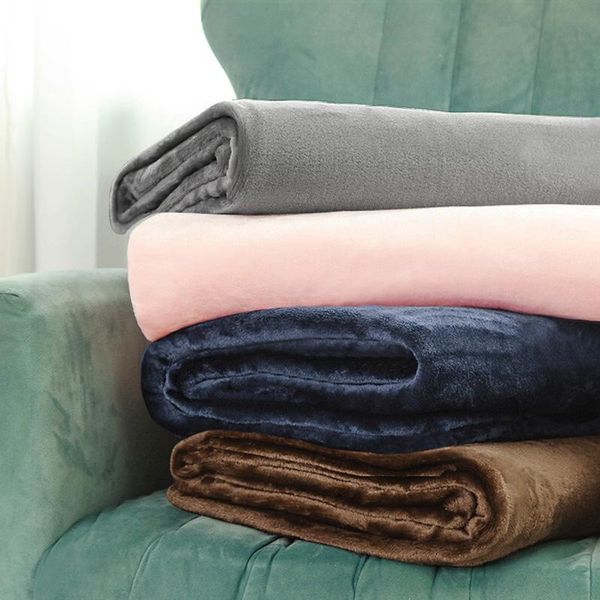 

blankets flano flannel blanket bedroom bed sofa wool fleece quilt child warm comforter for autumn and winter 200*230cm tj1456