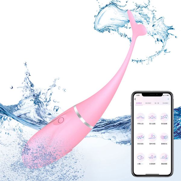 Massagem Aplicativo Controlado Vibrando Ovo Portátil Estimulador Clitoral Feminino Masturbação Ferramenta G-Spot Massager Massager Sexo Brinquedos para Mulher