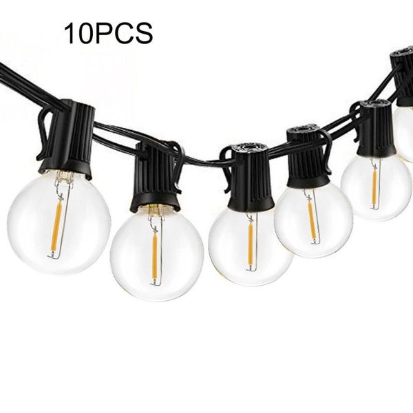 

strings 10pcs led outdoor solar lamp string lights leds fairy holiday christmas party garland garden waterproof decoration