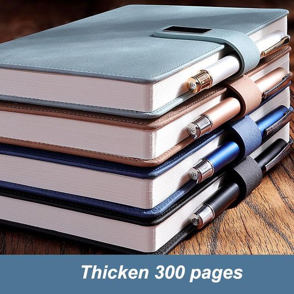 

notebook student business meeting school simple leather notebooks and journals planner 2021 notepads, Purple;pink