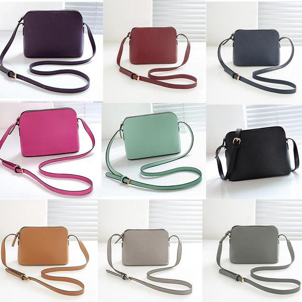 

brand designer women pu leather female shoulder bag crossbody shell totes bags fashion small messenger bag handbags2863