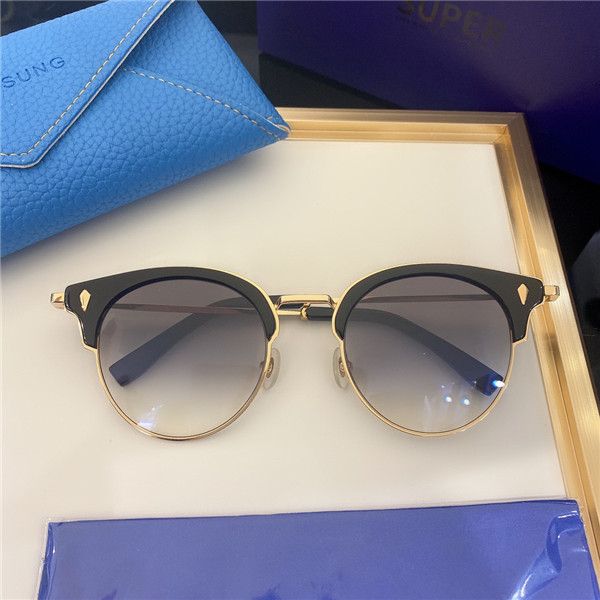 

1001 fashion sunglasses with uv protection for men and women vintage oval frameless popular come with case classic sunglasses, White;black