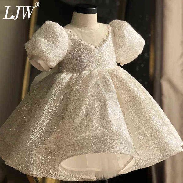

white girl dress baptismal dress for infant gorgeous elegant flower girls dresses big bow tutu princess wedding baby girl dress g1218, Red;yellow