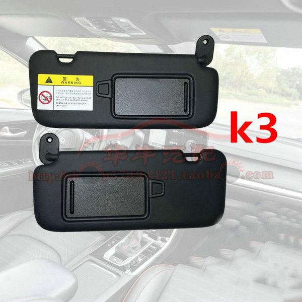 

car sunshade for kia 2021- front windshield assembly make up mirror left and right lens business card holder factory