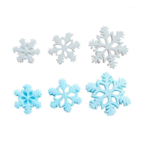 

christmas decorations 50 pcs resin snowflake ornaments mini embellishment decor for diy crafts winter holiday ornament chris