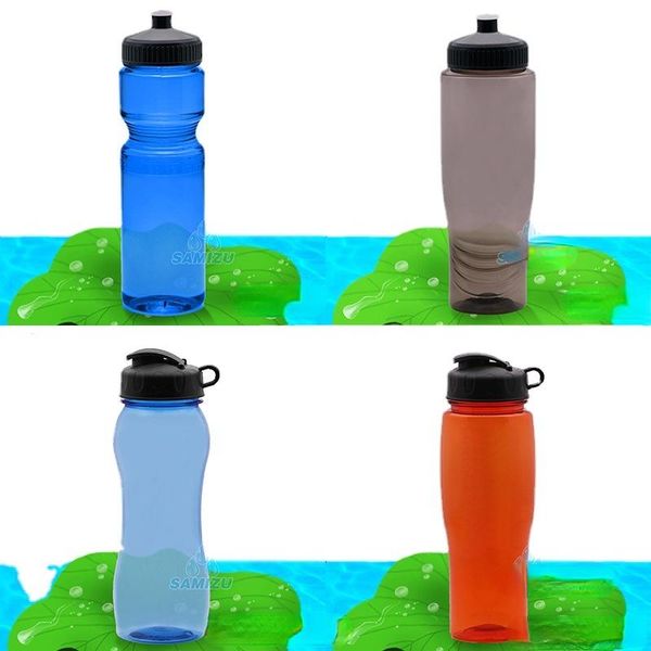 

water bottles & cages 750ml outdoor bicycle kettle sports pet flip plastic