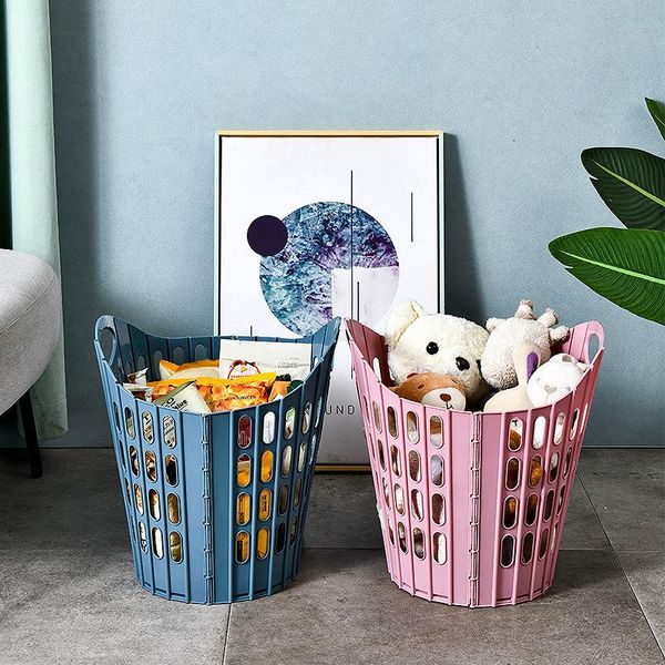 

laundry bags wall mounted basket multi-function folding dirty clothes hamper portable durable storage bathroom organizer