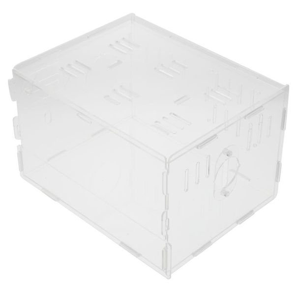 

small animal supplies 1pc clear acrylic hamster cage transparent villa