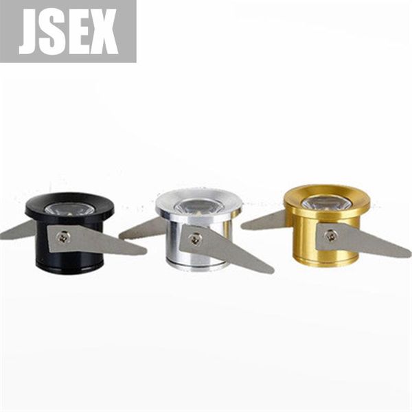 

downlights mini ressessed in led downlight 1w 3w 220v 230v spot light white/black/gold/silver body white/warm/cold white down