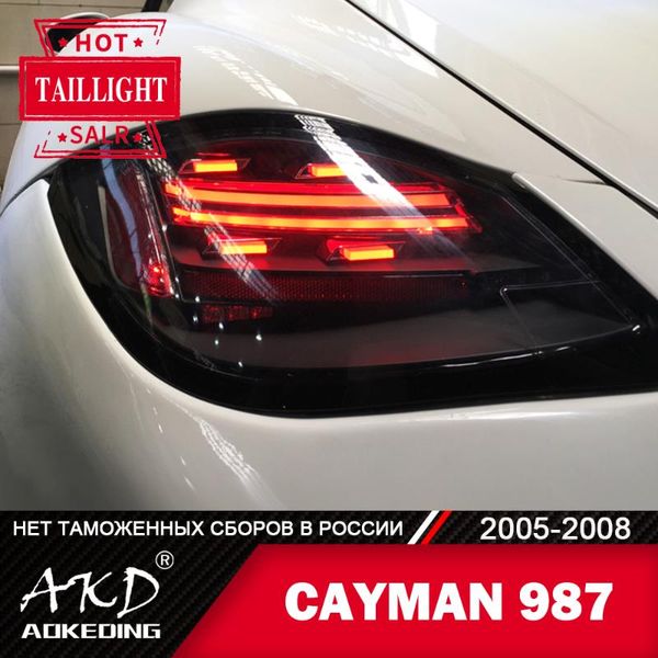 

other lighting system tail lamp for car cayman 987 2005-2008 boxterled lights fog day running light drl tuning cars accessories
