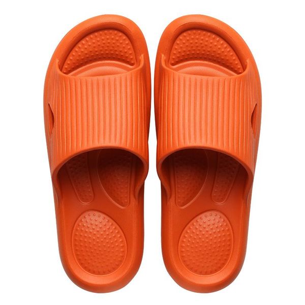 

summer home slippers women's eva soled indoor bathroom slides light housekeeper ladies comfort flip flops, Black