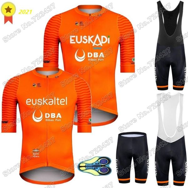 

euskaltel pro team cycling clothing euskadi jersey set summer race road bike suit bicycle bib shorts mtb maillot racing sets, Black;blue