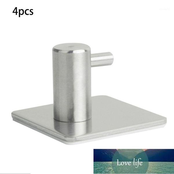 Ganci Rails 4-Pack Portasciugamani Appendiabiti da parete in acciaio inossidabile 304 Appendiabiti per cappelli Cucina Bagno Ganci antiruggine1 Prezzo di fabbrica design esperto Qualità Ultimo