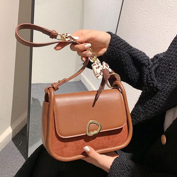 

evening bags fashion autumn and winter frosted messenger bag texture small square women