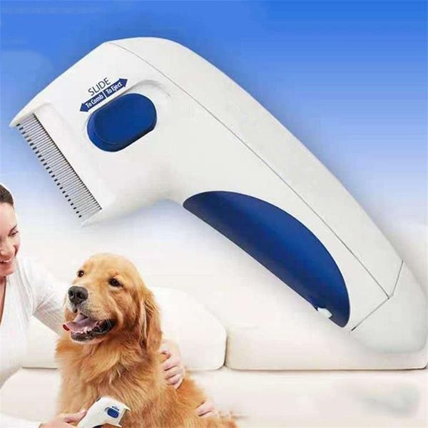 

pet cleaning supplies dog flea comb electric lice remover cat dog hair cleaning tool pet lice brush in vitro insect repellent