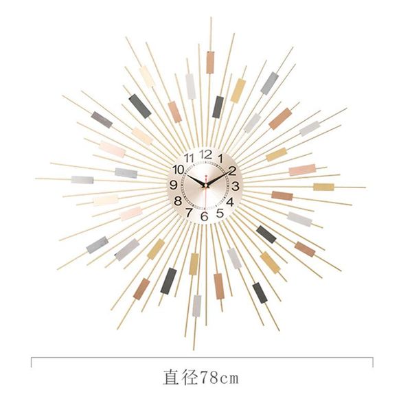

wall clocks large decorative metal bedroom clock classic watch modern design watches living room ii50bgz