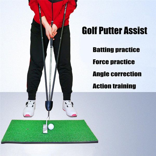 

metal golf trainer beginner gesture alignment correction training aids suitable for beginners trainning