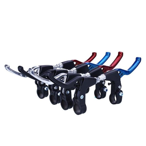 

bike brakes lightweight alloy brake levers 2-finger for riding bicycle cycling