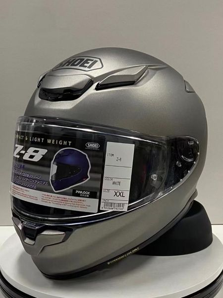 

motorcycle helmets full face helmet shoei z8 rf-1400 riding motocross racing motobike helmet-matte gray