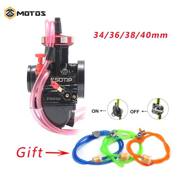 

motorcycle pwk 34 36 38 40mm carburetor+oil fuel filter+fuel tube+oil switch one set with power jet for 250-500cc moto system