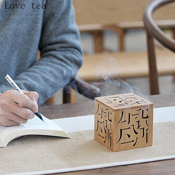 

fragrance lamps creative bamboo hollow board incense burner zen home decoration cultural gift only poetic design