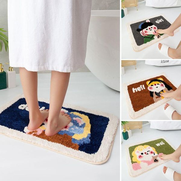 

carpets bath mat non-slip bathroom mats shower water absorbent rug