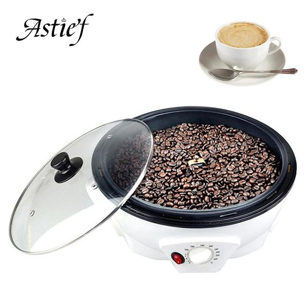 

electric home coffee beans roaster machine roasting 220v non-stick coating baking tools household grain drying roasters
