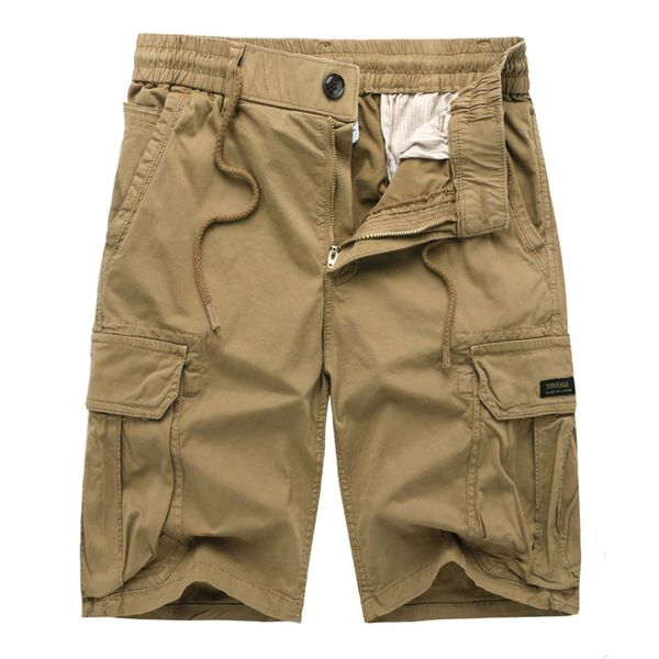 

tooling shorts washing cotton capris summer large men's pants, Blue