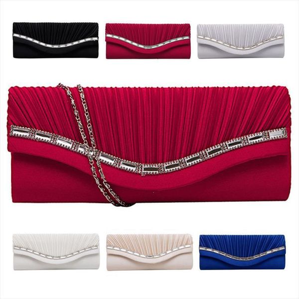 

fashion women rhinestone handbag evening bag party clutch wedding wallet purse
