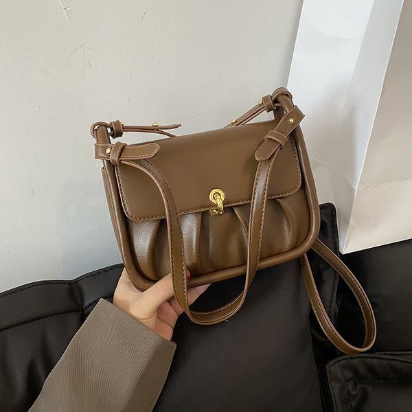

hangbags korean small bag 2021 female messenger autumn versatile one shoulder armpit square