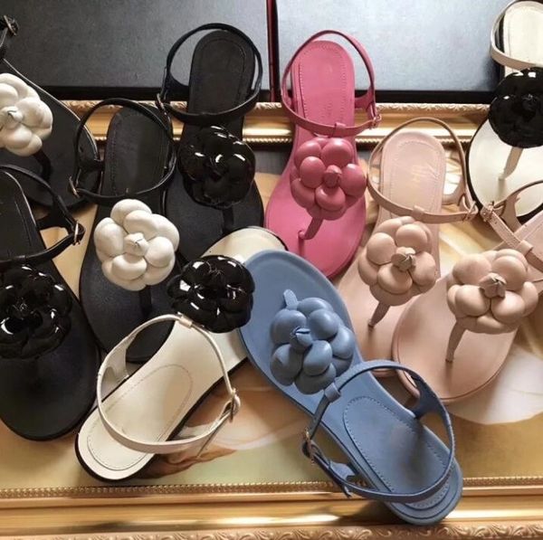 

sandals fashion women's casual summer beach slippers leather shoes female flip flops woman sandal c4023, Black