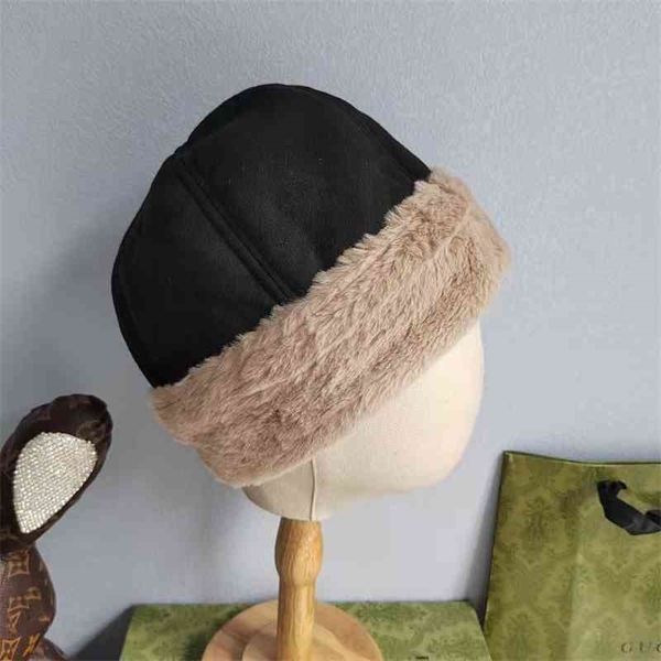 

design hat autumn and winter new landlord women's fashion warm plush basin hat men's street fisherman 70% off, Blue;gray