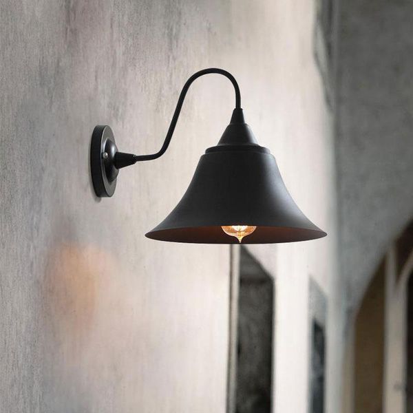 

wall lamps american retro industrial wind lamp creative bedside balcony aisle iron lighting nostalgic corridor bar cafe