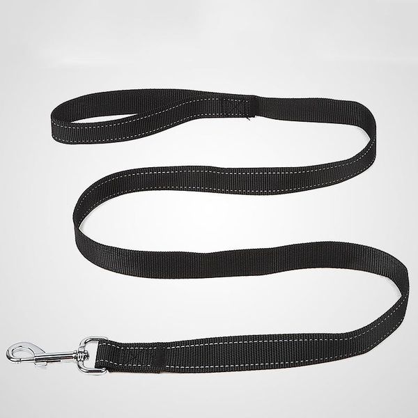 

reflective dog nylon leash with soft padded handle for training walking lead hanw88 collars & leashes