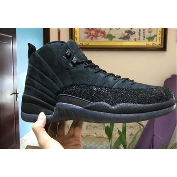 

[with box]12 jumpmanwool men basketball shoes 12s grey black man and women 12s sports sneakers women running shoes for men 35o02l