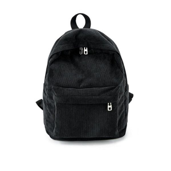 

backpack corduroy vintage casual school rucksack