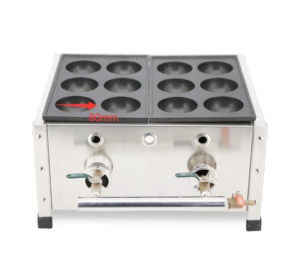 

~ lpg gas type fish ball machine/ grill / takoyaki maker bread makers