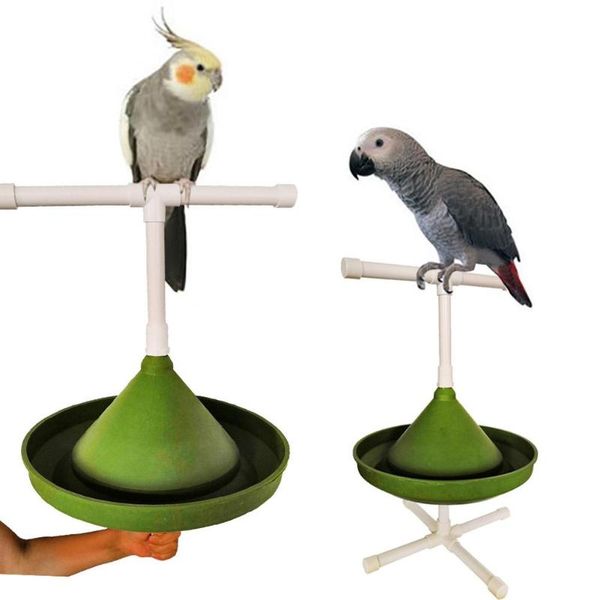 

other bird supplies multifunctional stand pole large food basin bathtub for parrot pet