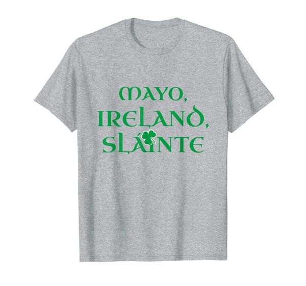 

county mayo ireland t-shirt | irish pride residents gift, White;black